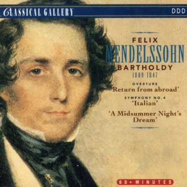 Overture'return From Abro - F. Mendelssohn-Bartholdy - Muzyka - CLASSICAL GALLERY - 8712177015702 - 17 lipca 1993