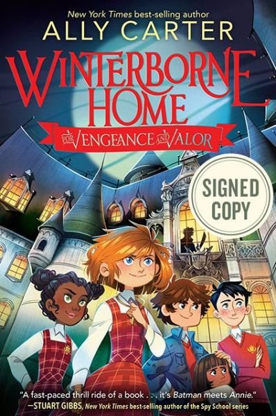Cover for Ally Carter · Winterborne Home For Vengeance And Valor Signed Edition (Innbunden bok) (2020)