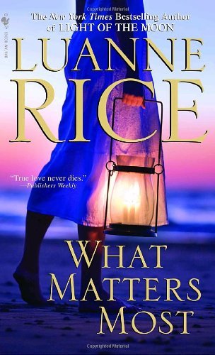 Cover for Luanne Rice · What Matters Most: a Novel (Paperback Book) [Reprint edition] (2008)