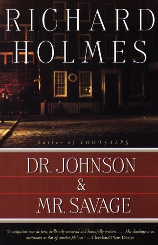 Cover for Richard Holmes · Dr. Johnson &amp; Mr. Savage (Paperback Bog) (1996)