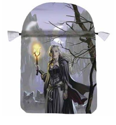 Witches Moon Satin Tarot Bag - Llewellyn - Książki - Llewellyn - 9780738735702 - 8 lipca 2012