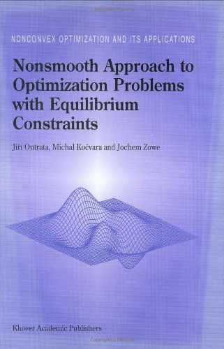 Cover for Outrata · Nonsmooth Approach to Optimization Problems with Equilibrium Constraints (Book) [1998 edition] (1998)