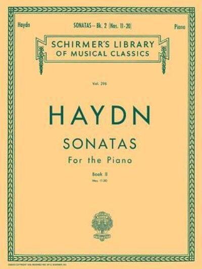 20 Sonatas - Book 2 - Franz Joseph Haydn - Libros - G. Schirmer, Inc. - 9780793507702 - 1 de noviembre de 1986