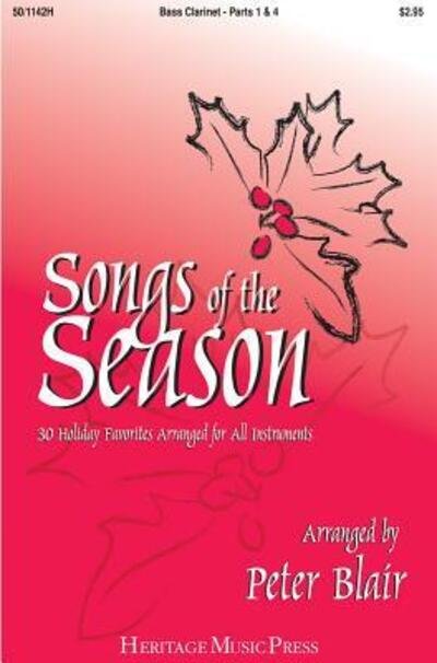 Cover for Peter Blair · Songs of the Season (Sheet music) (2007)