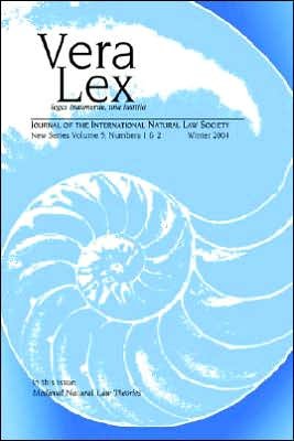 Vera Lex 5 - Robert Chapman - Books - Pace University Press - 9780944473702 - December 31, 2004