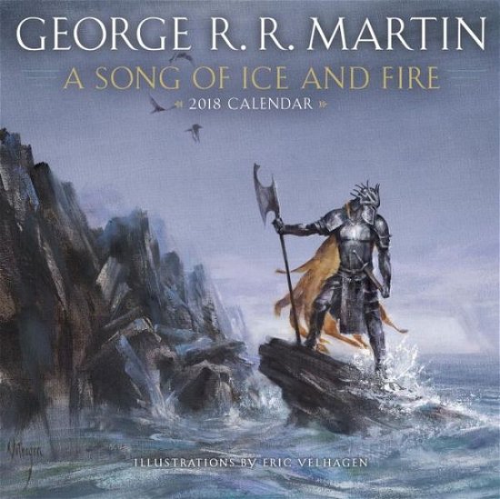 2018 A Song Of Ice And Fire Calendar - George R. R. Martin - Marchandise - Penguin Putnam Inc - 9781101965702 - 20 juillet 2017