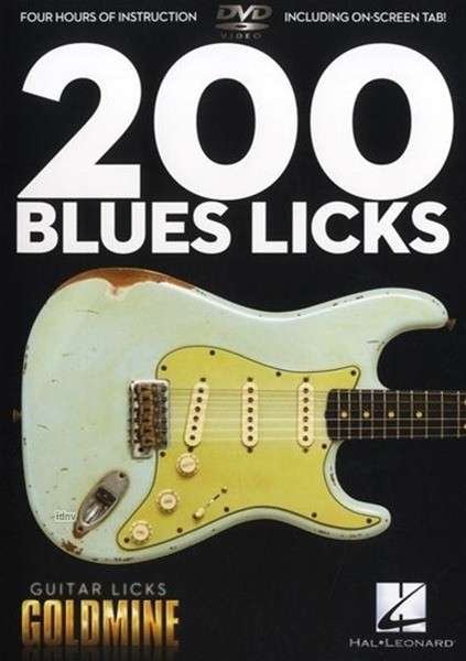 Cover for Guitar Licks Goldmine - 200 Blues Licks (MDVD) (2011)