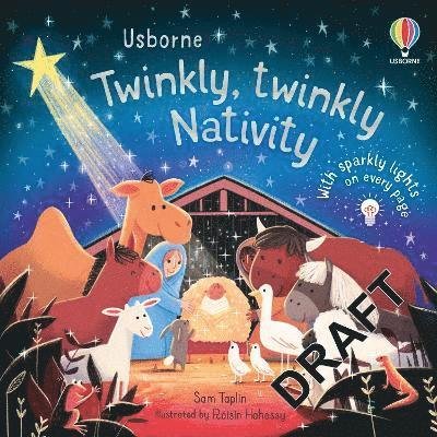 Cover for Sam Taplin · The Twinkly Twinkly Nativity Book - Twinkly Twinkly (Kartonbuch) (2021)