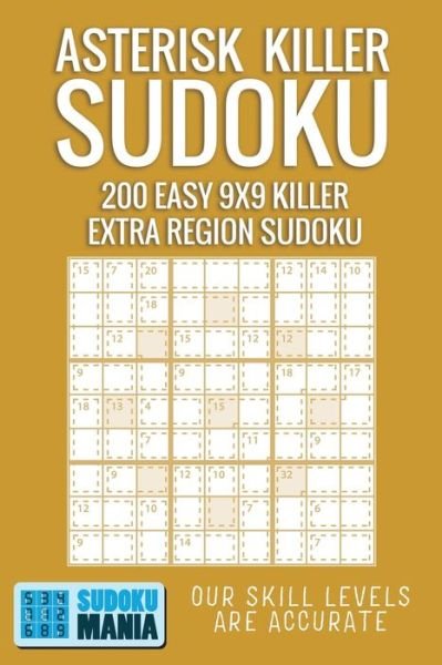 Cover for Sudoku Mania · Asterisk Killer Sudoku (Pocketbok) (2019)