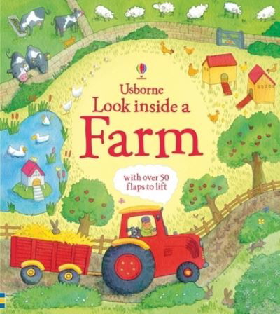 Look Inside a Farm - Katie Daynes - Books - Usborne Publishing, Limited - 9781805070702 - December 26, 2023