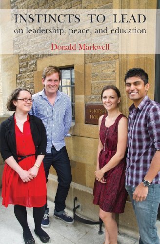 Cover for Donald Markwell · 'instincts to Lead': on Leadership, Peace, and Education (Taschenbuch) (2013)