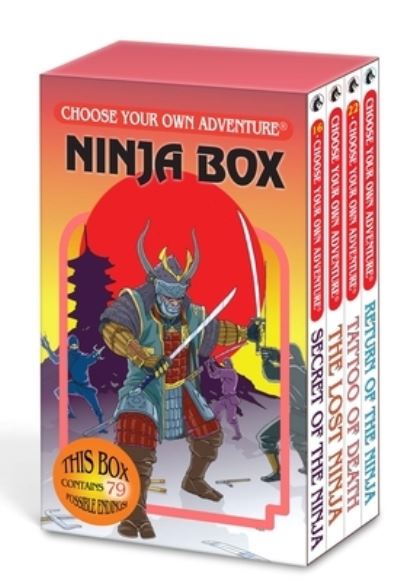 Cover for R. A. Montgomery · Choose Your Own Adventure 4-Book Boxed Set Ninja Box (Secret of the Ninja, Tattoo of Death, The Lost Ninja, Return Of the Ninja) (Paperback Book) (2019)