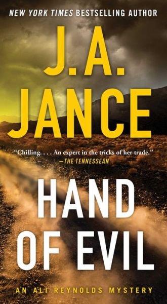 Cover for J.A. Jance · Hand of Evil - Ali Reynolds Series (Paperback Book) (2019)