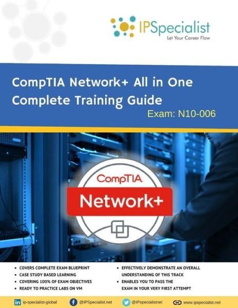 Cover for Ip Specialist · CompTIA Network+ All in One Complete Training Guide By IPSpecialist (Taschenbuch) (2018)