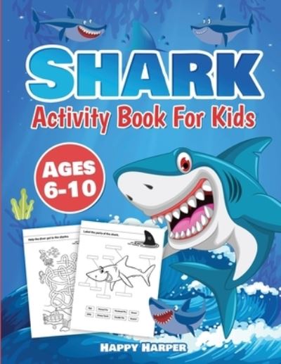 Cover for Harper Hall · Shark Activity Book (Pocketbok) (2020)