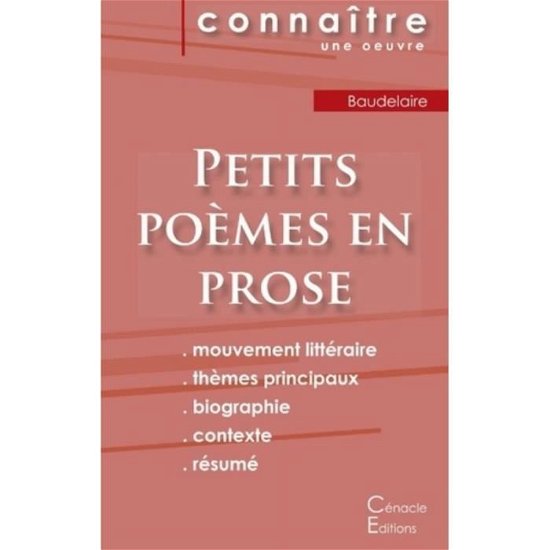 Cover for Charles Baudelaire · Fiche de lecture Petits poemes en prose de Baudelaire (Analyse litteraire de reference et resume complet) (Paperback Bog) (2024)