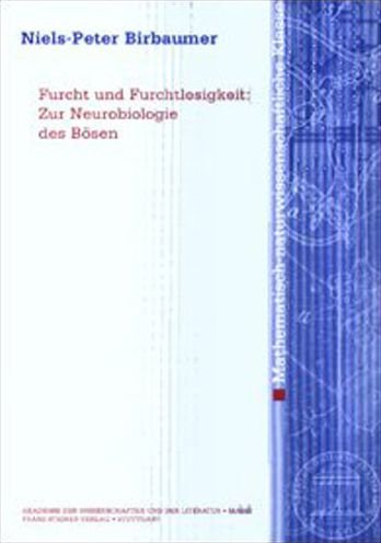 Cover for Niels Birbaumer · Furcht und Furchtlosigkeit (Taschenbuch) (2002)