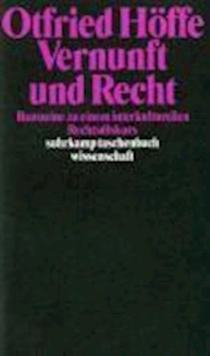 Suhrk.tb.wi.1270 HÃ¶ffe.vernunft U.recht - Otfried Höffe - Boeken -  - 9783518288702 - 