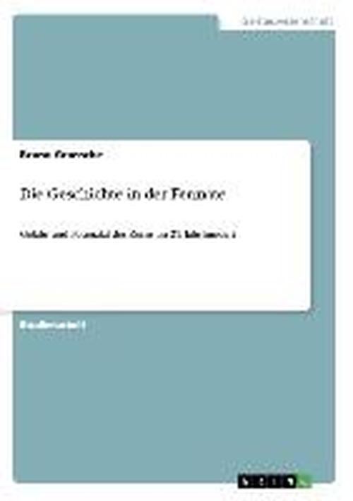 Cover for Bruno Gransche · Die Geschichte in der Fermate: Gefahr und Potenzial des Zorns im 21. Jahrhundert (Paperback Book) [German edition] (2008)