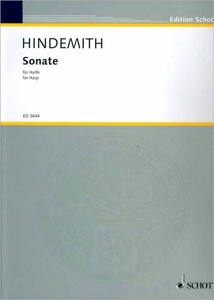 Cover for Paul Hindemith · Sonata (Buch) (1980)