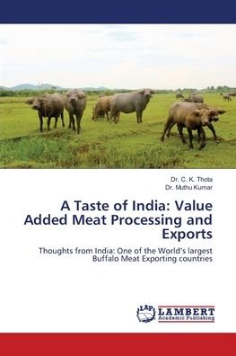 Cover for Thota · A Taste of India: Value Added Mea (Book) (2018)