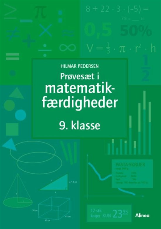 Prøvesæt / færdighedsregning: Prøvesæt i matematikfærdigheder, 9.kl. - Hilmar Pedersen - Böcker - Alinea - 9788723535702 - 30 juli 2018