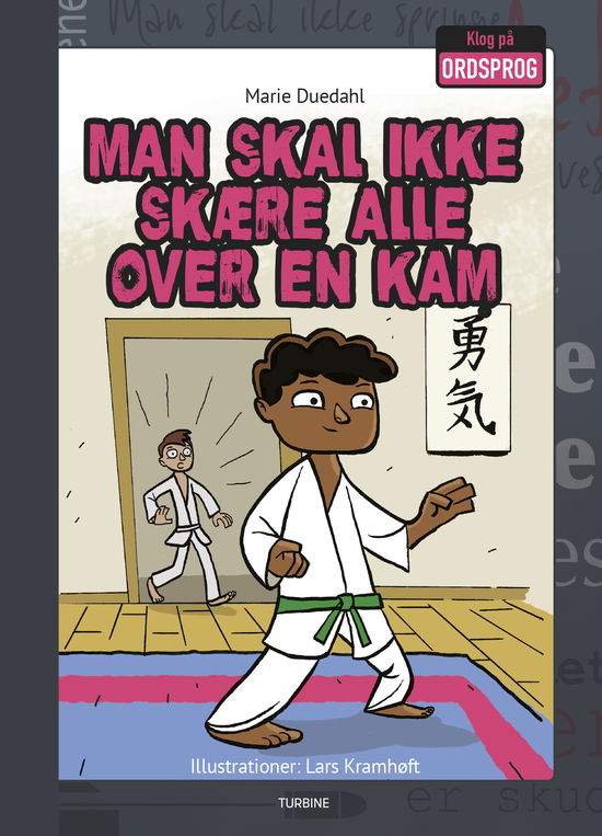 Cover for Marie Duedahl · Klog på ordsprog: Man skal ikke skære alle over en kam (Innbunden bok) [1. utgave] (2019)