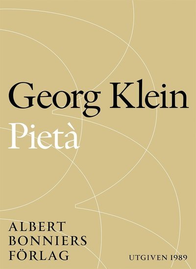 Cover for Georg Klein · Pietà (ePUB) (2014)
