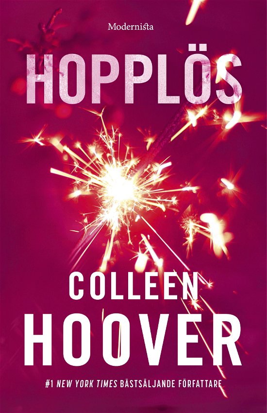 Cover for Colleen Hoover · Hopplös (Gebundesens Buch) (2024)