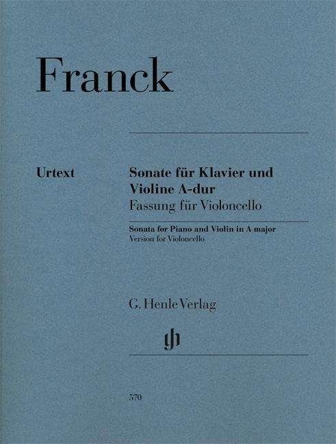 Cover for Franck · Sonate für Klavier und Violine A (Bog) (2018)