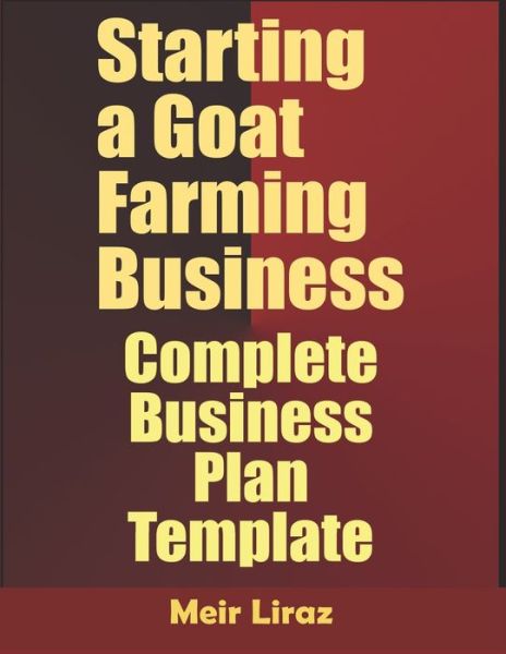 Cover for Meir Liraz · Starting a Goat Farming Business (Paperback Book) (2020)