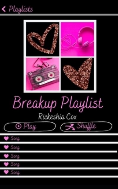 Cover for Rickeshia Cox · Breakup Playlist (Paperback Book) (2020)