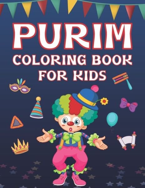 Cover for Coloring Place · Purim Coloring Book For Kids (Paperback Bog) (2021)