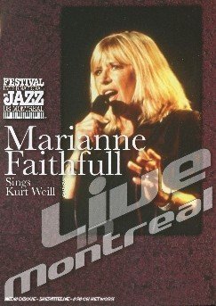 Cover for Marianne Faithfull · Live in Montreal (DVD) (2004)