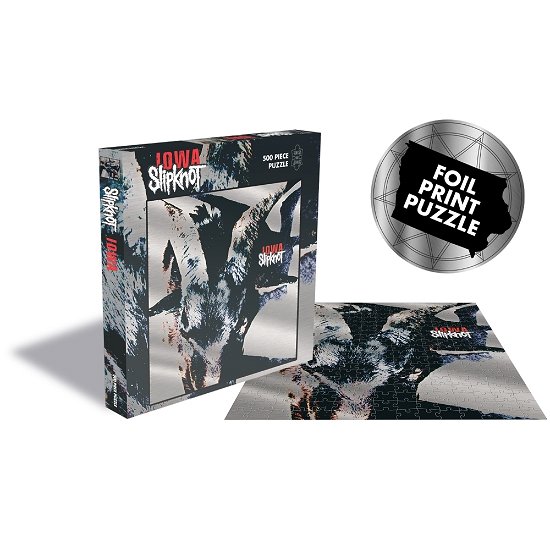 Slipknot Iowa (500 Piece Foil Jigsaw Puzzle) - Slipknot - Jogo de tabuleiro - SLIPKNOT - 0803341528703 - 14 de maio de 2021