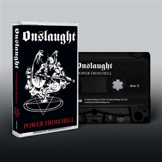 Cover for Onslaught · Power from Hell (Kassett) (2022)