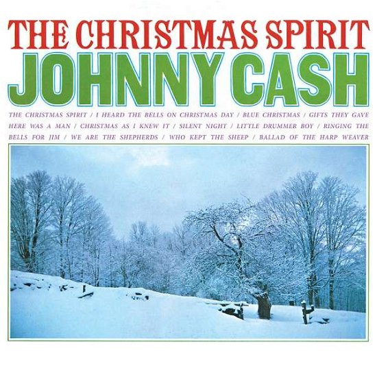 Cover for Johnny Cash · Christmas Spirit (LP) (2014)