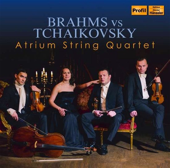 Cover for Brahms / Tchaikovsky / Atrium String · Brahms vs. Tchaikovsky (CD) (2016)