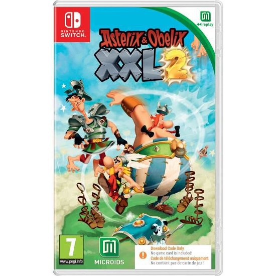 Cover for Asterix &amp; Obelix · Asterix &amp; Obelix - XXL 2 (Code In A Box) (SWITCH) (2021)