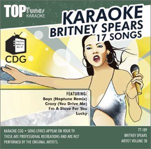 Cover for Britney Spears · Karaoke (MDVD) (2005)