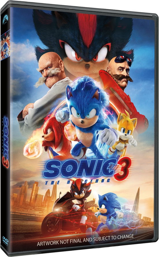 Cover for Sonic 3 (DVD) (2025)