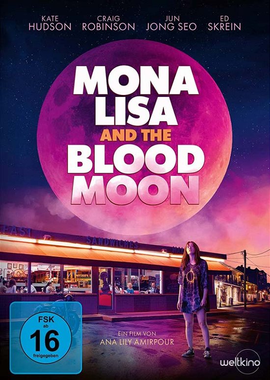 Cover for Mona Lisa and the Blood Moon (DVD) (2023)