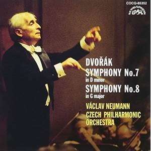 Cover for Vaclav Neumann · Dvorak:symphony No.7 &amp; 8 (CD) [Japan Import edition] (2017)