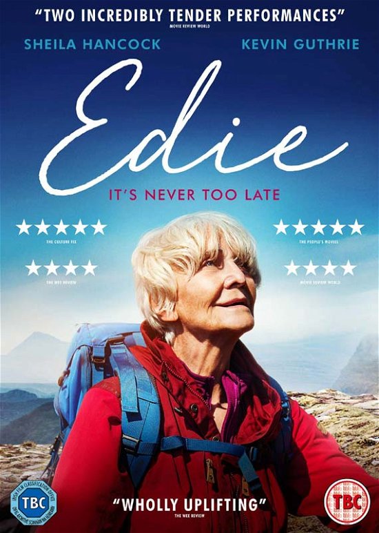 Cover for Edie · It's Never Too Late (DVD) (2018)