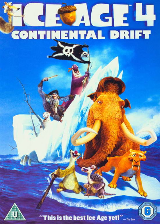 Cover for Ice Age 4 - Continental Drift (DVD) (2012)