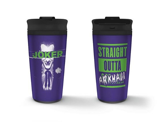 The Joker - Metal Travel Mug 450 Ml - Straight Out - Mug - Merchandise - Pyramid Posters - 5050574253703 - 1. september 2019