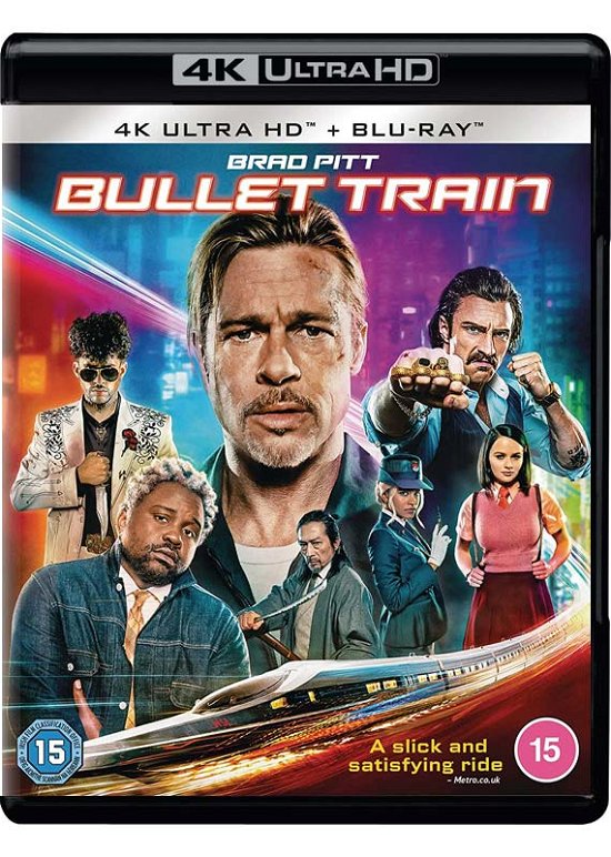 Cover for Bullet Train 2 Discs  Uhd  BD · Bullet Train (4K Ultra HD) (2022)