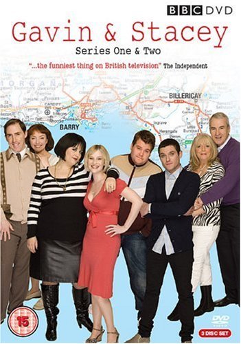Cover for Gavin &amp; Stacey - Series 1 &amp; 2 (DVD) (2008)