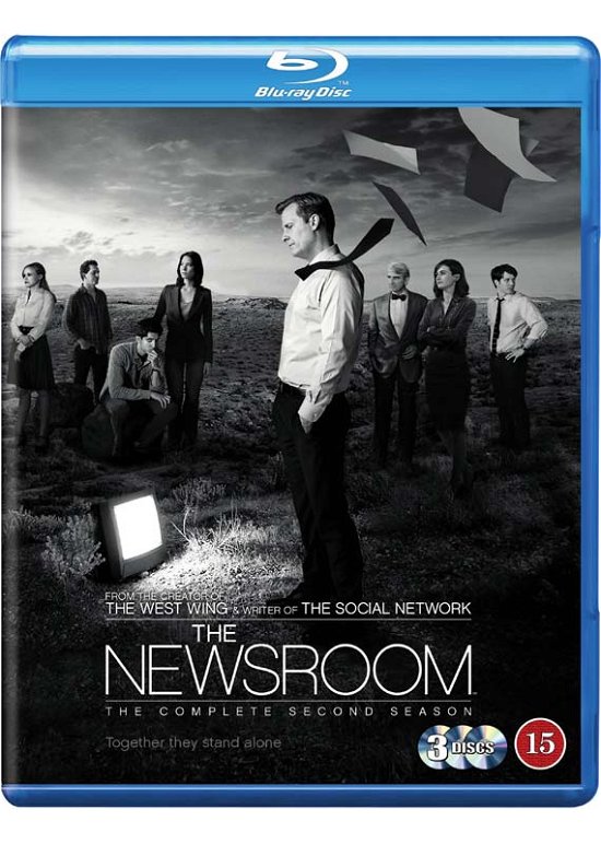 Cover for The Newsroom · The Complete Second Season (Blu-ray) (2014)