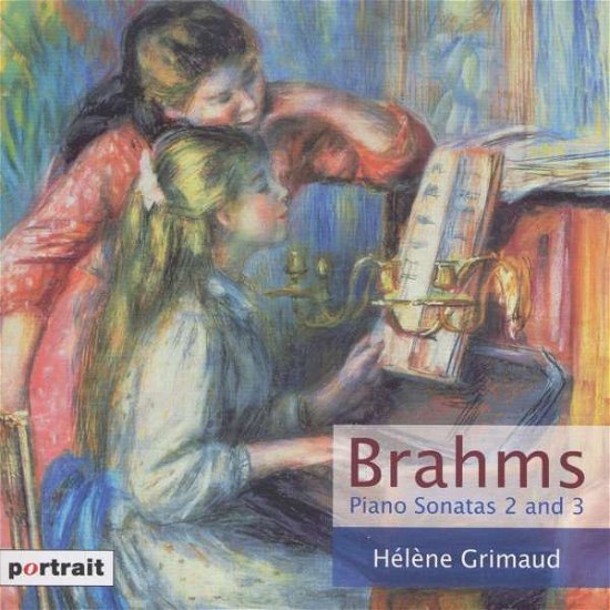 Cover for Helene Grimaud · Brahms; Piano Sonatas 2 &amp; 3 (CD) (2009)
